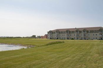 Lake view at Lakestone Apartments, Moorhead, MN